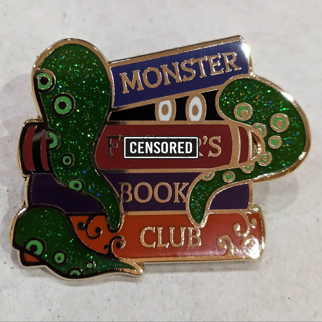 Monster F**ker's Book Club Pin image 0