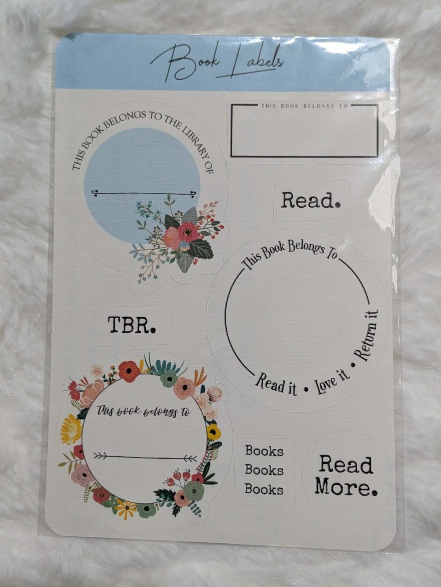 Bookish Sticker Set